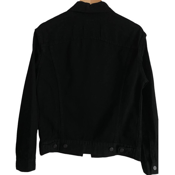 Able The Minelia Black Denim Jacket-Size Small-NWT - Picture 2 of 10